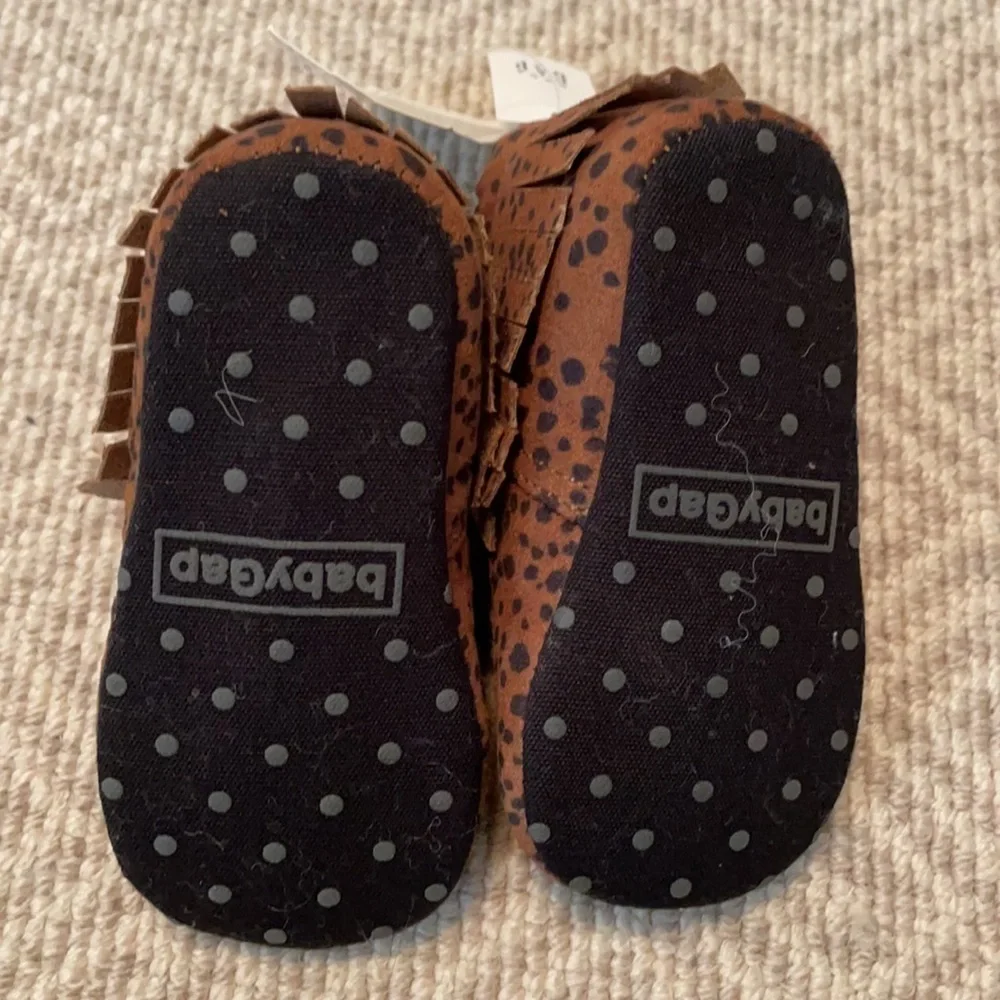 NEW Baby Gap Leopard Print Shoes 3-6M